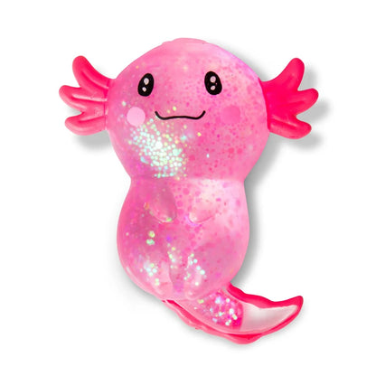 Scrunchems Sugar Axolotl - Squeezable Sensory Toy