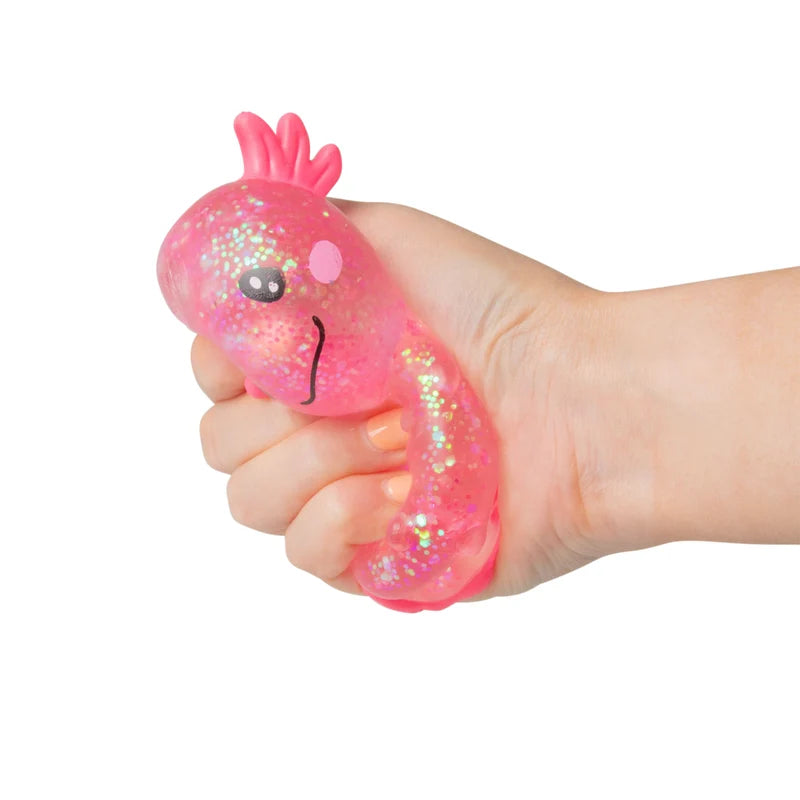 Scrunchems Sugar Axolotl - Squeezable Sensory Toy