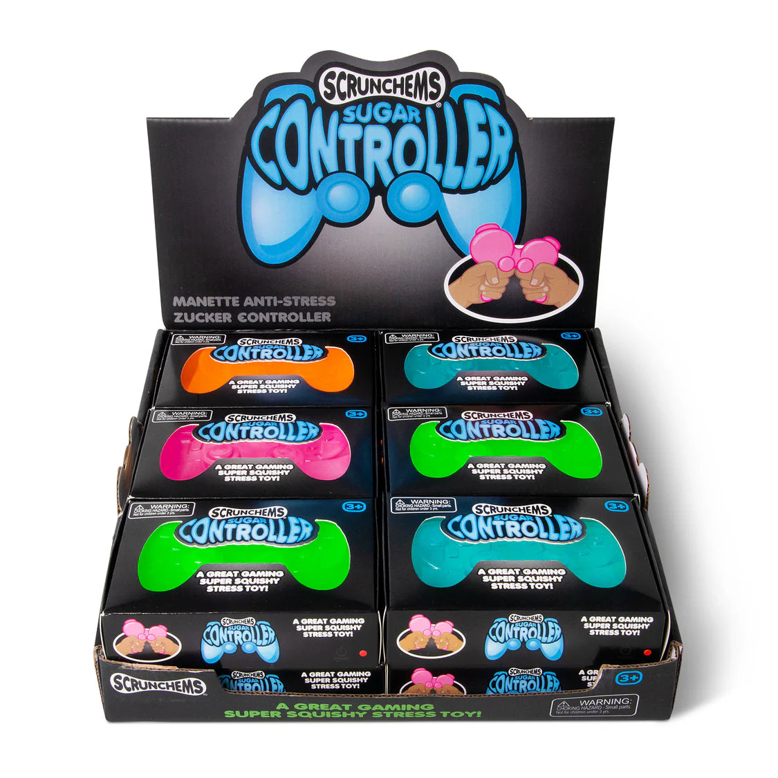 Scrunchems Sugar Controller Squishy - Gel Filled Fidget Toy