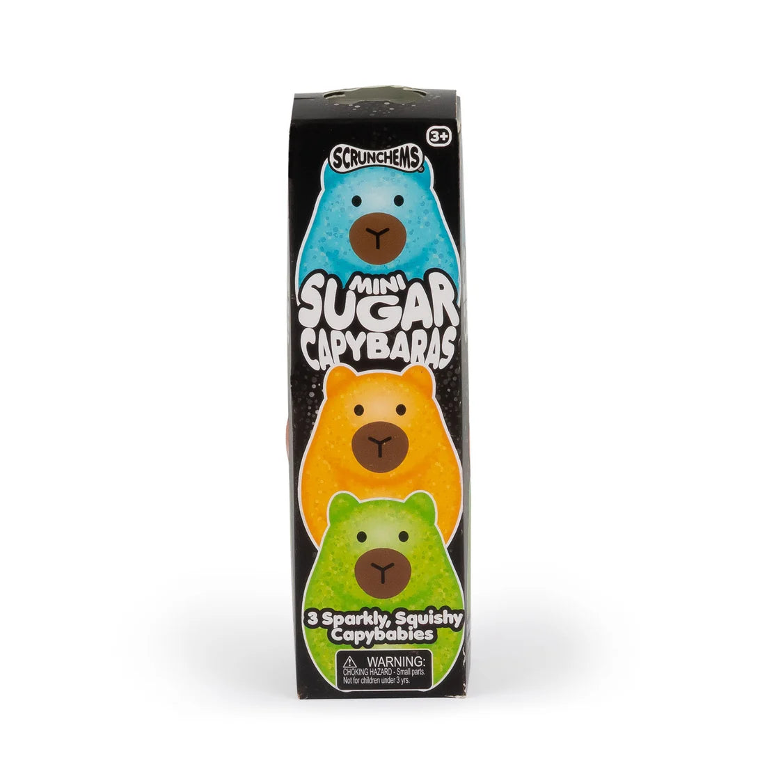 Scrunchems Mini Sugar Capybaras 3 Pack - Gel Squishy Fidget Toys