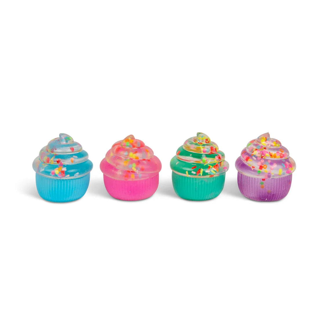 Scrunchems Sugar Cupcake - Squishy Sensory Toy with Gel and Sprinkles