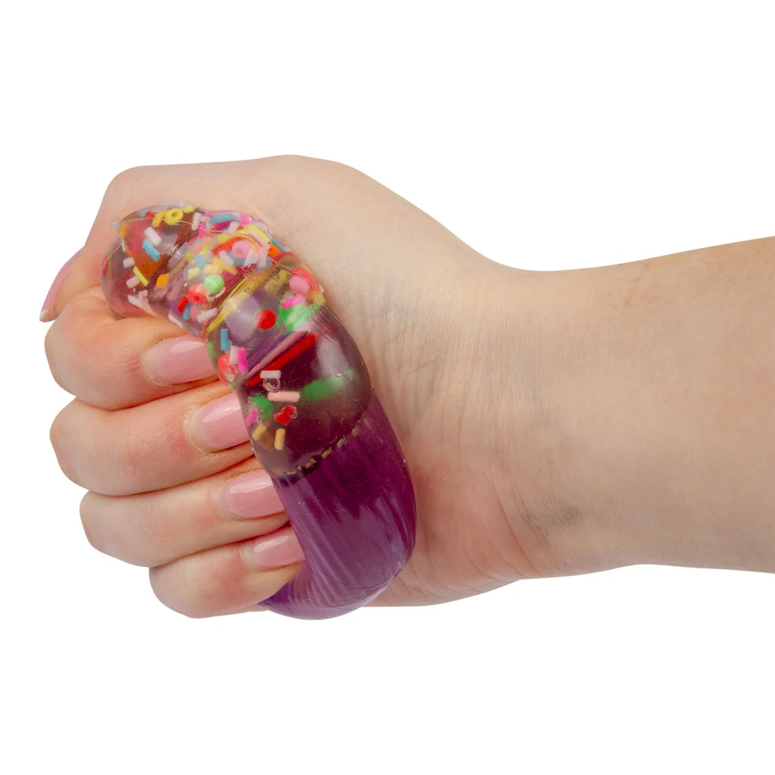 Scrunchems Sugar Cupcake - Squishy Sensory Toy with Gel and Sprinkles