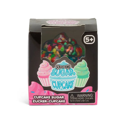 Scrunchems Sugar Cupcake - Squishy Sensory Toy with Gel and Sprinkles