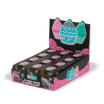 Scrunchems Sugar Cupcake - Squishy Sensory Toy with Gel and Sprinkles