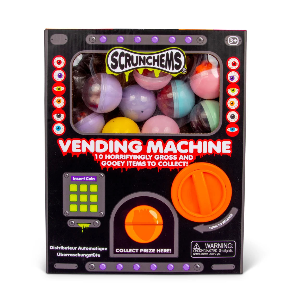 Scrunchems Gross Vending Machine - Slime Surprise Toy
