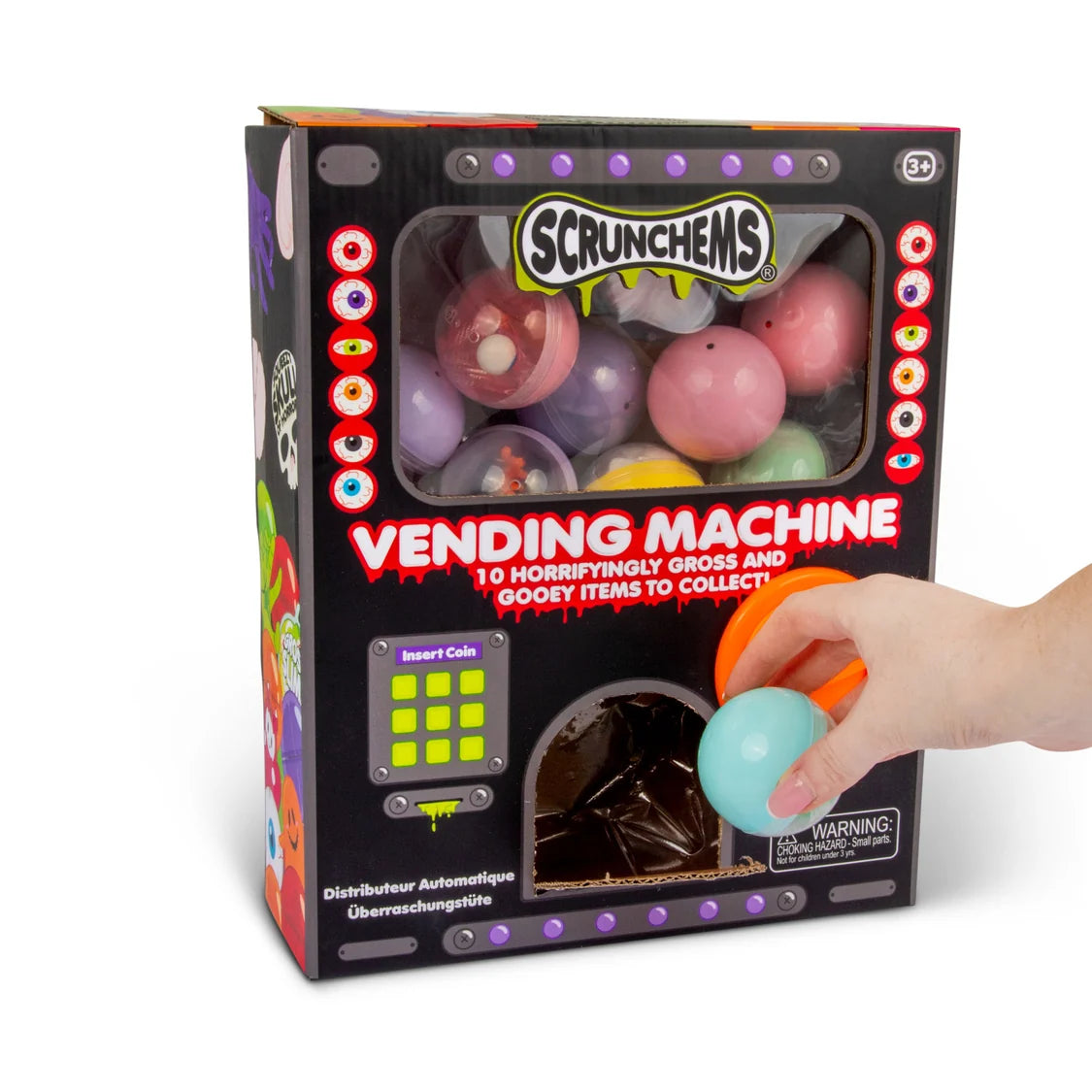 Scrunchems Gross Vending Machine - Slime Surprise Toy