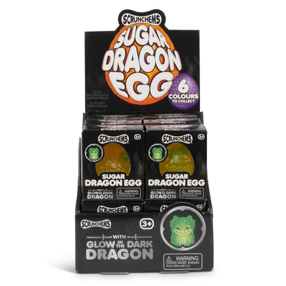 Scrunchems Sugar Dragon Egg - Squishy Sensory Ball