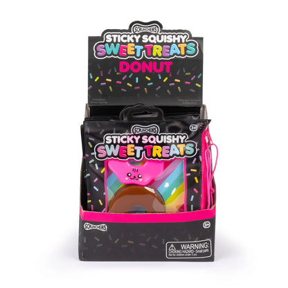 Scrunchems Sweet Treats Sticky Squishy Donut - Customisable Sensory Toy