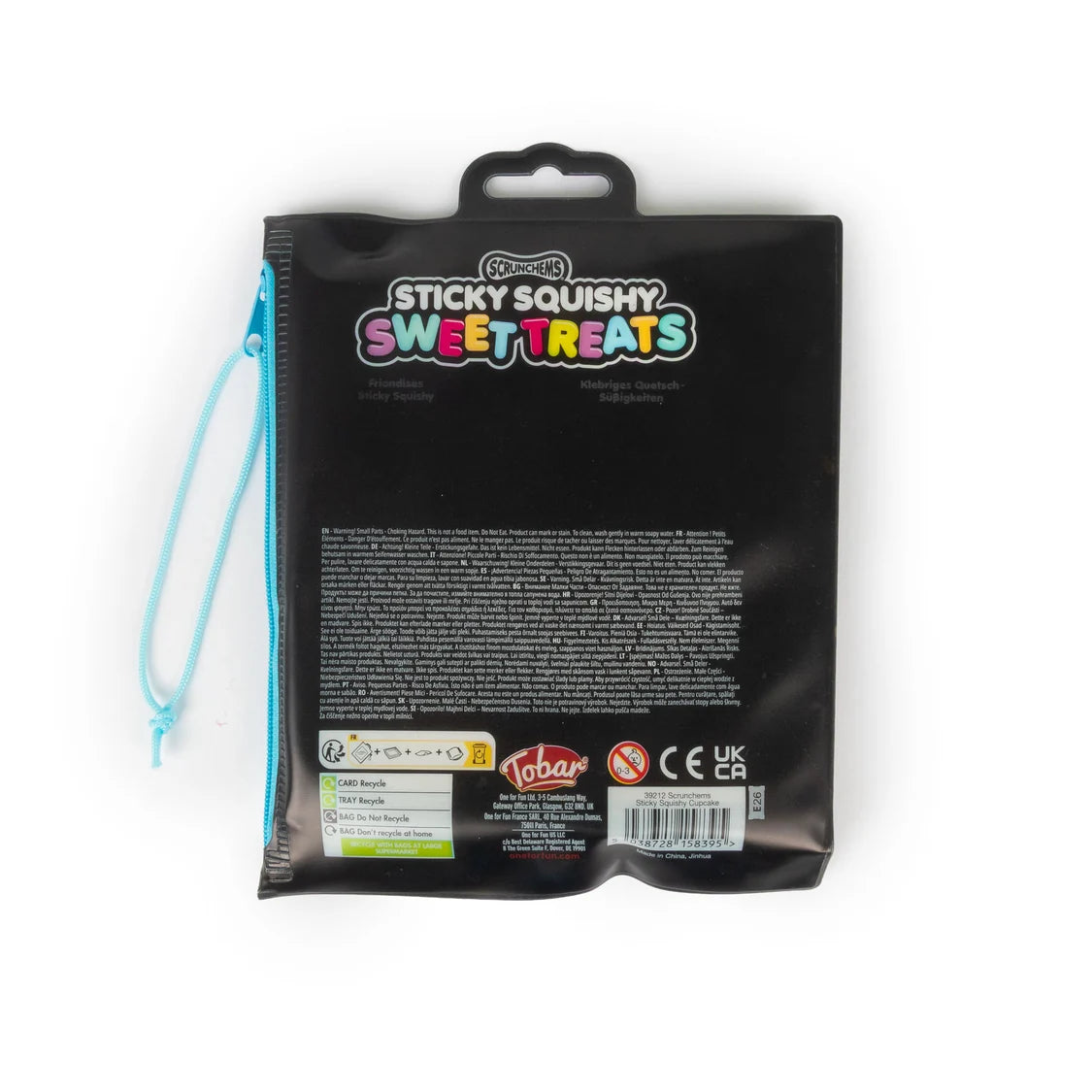 Scrunchems Sweet Treats Sticky Squishy Cupcake - Customisable Sensory Toy
