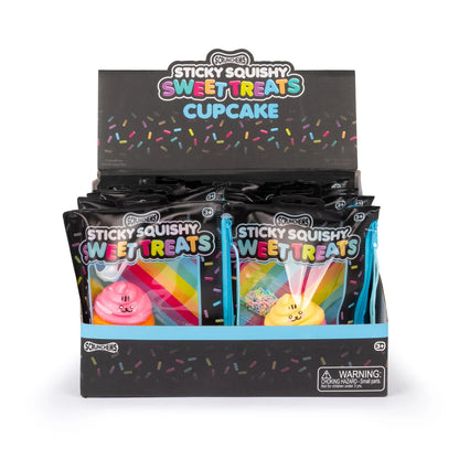 Scrunchems Sweet Treats Sticky Squishy Cupcake - Customisable Sensory Toy