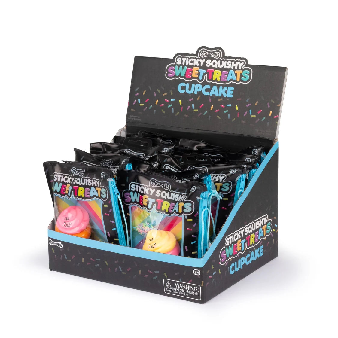 Scrunchems Sweet Treats Sticky Squishy Cupcake - Customisable Sensory Toy