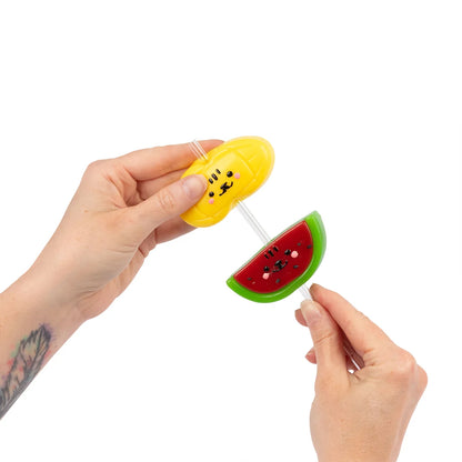 Scrunchems Sweet Treats Sticky Squishy Fruit Stack- Customisable Sensory Toy