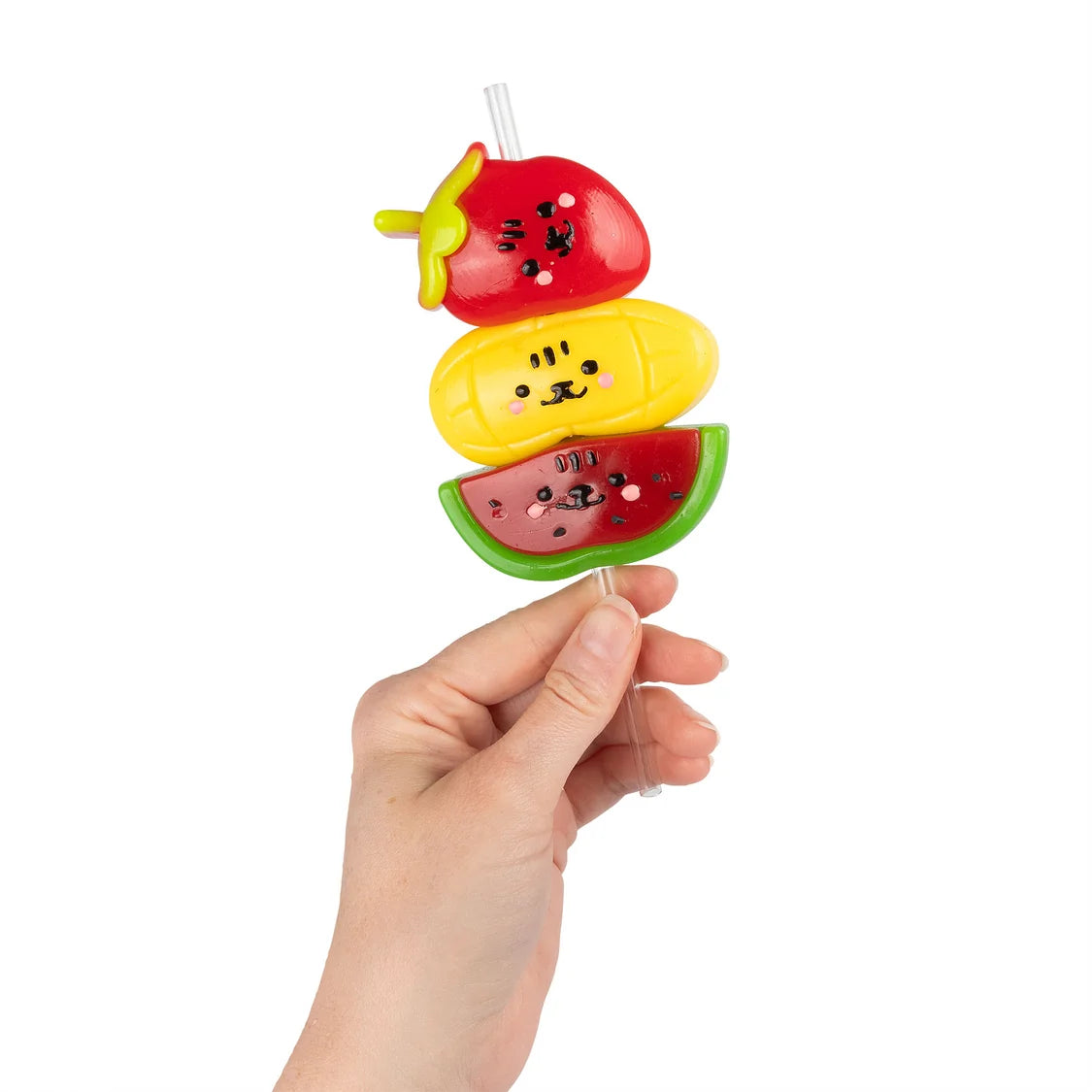 Scrunchems Sweet Treats Sticky Squishy Fruit Stack- Customisable Sensory Toy