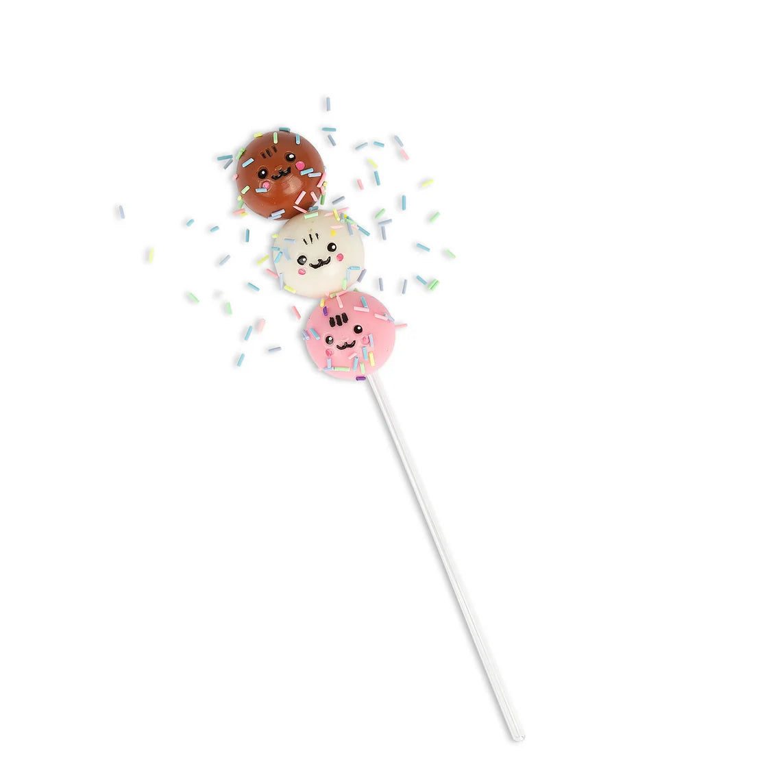 Scrunchems Sweet Treats Sticky Squishy Cake Pop - Customisable Sensory Toy