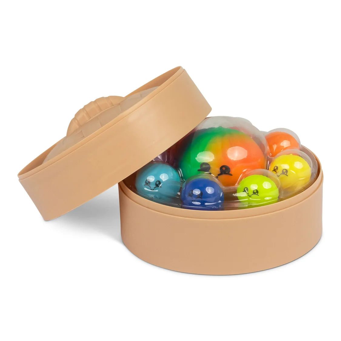 Scrunchems Mega Rainbow Dumpling Set - 9 Piece Squishy Toy Bundle