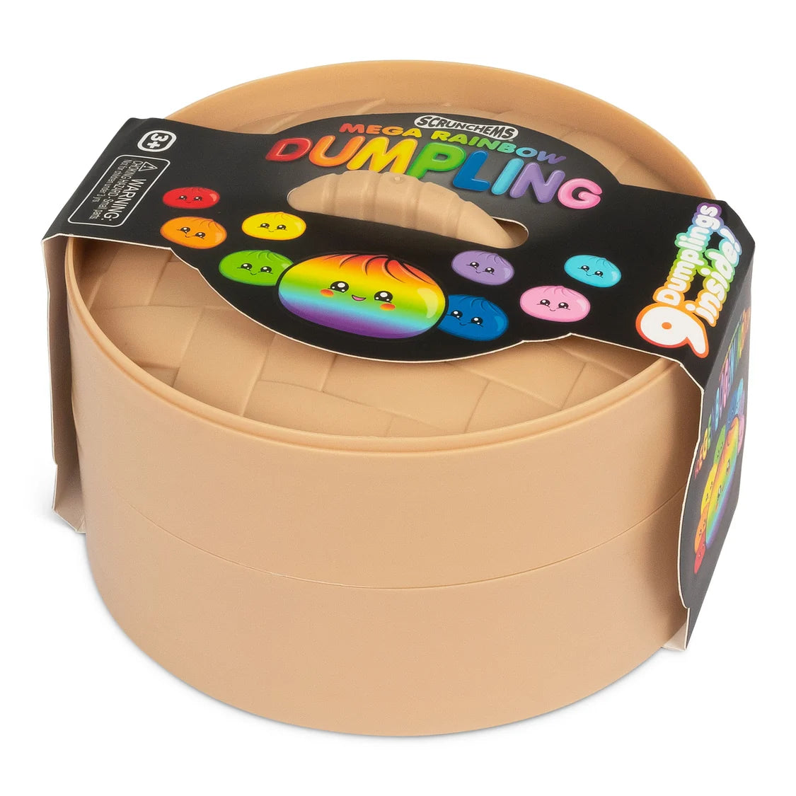 Scrunchems Mega Rainbow Dumpling Set - 9 Piece Squishy Toy Bundle