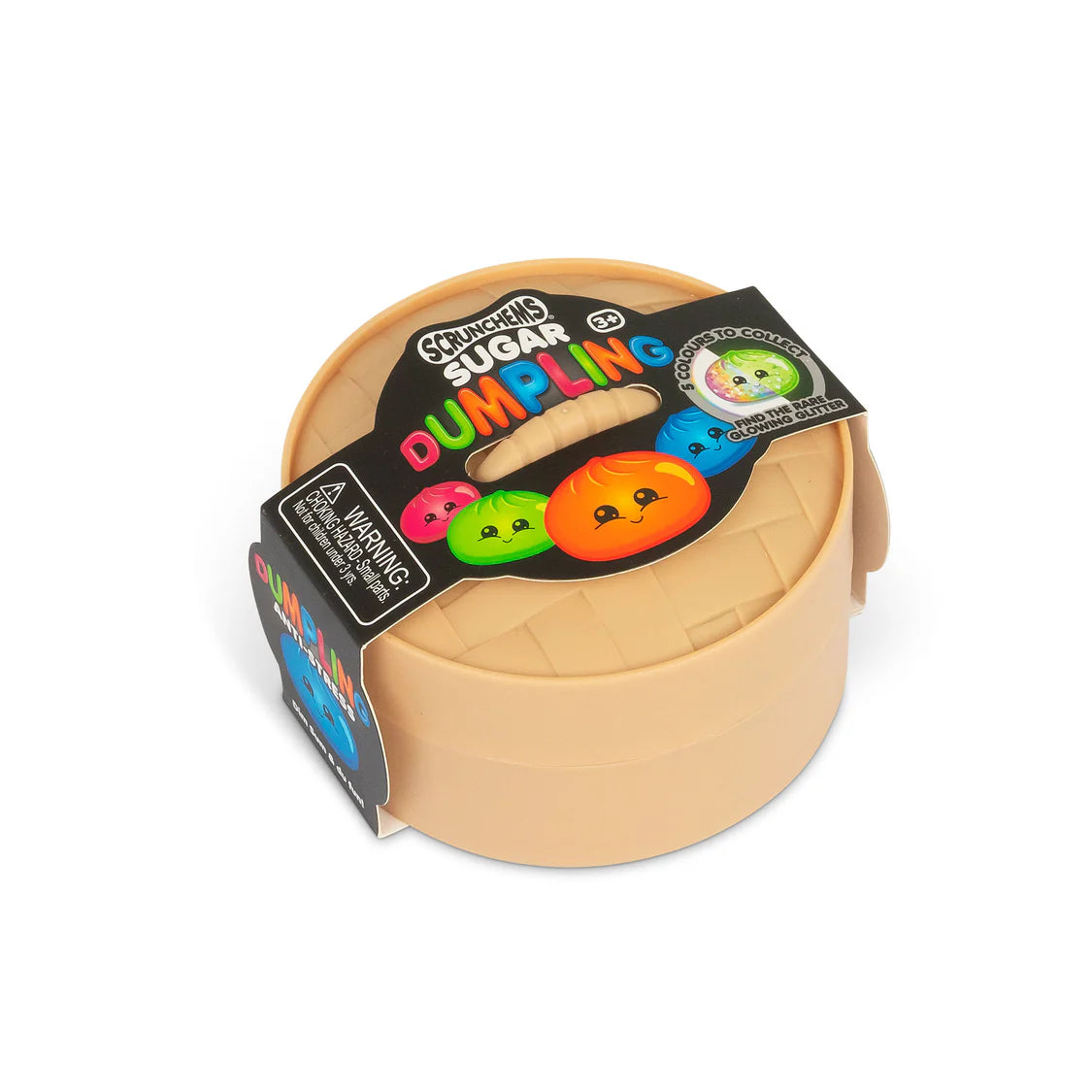 Scrunchems Sugar Dumpling Squishy Fidget Toy - Glow in the Dark Chance