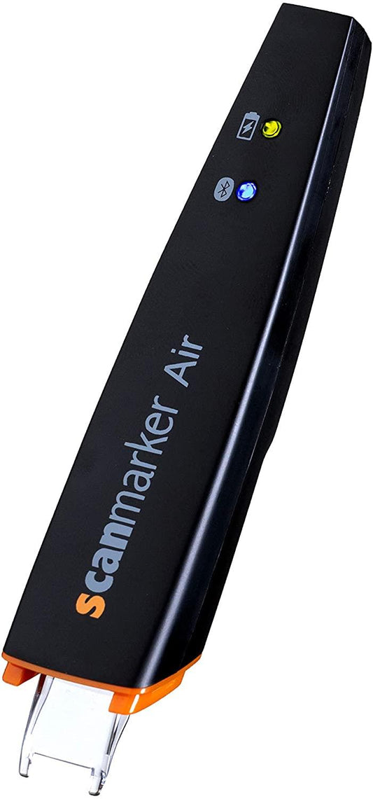 Scanmarker Air Pen Scanner - OCR Digital Highlighter and Reader - Wireless (Mac Win iOS Android)