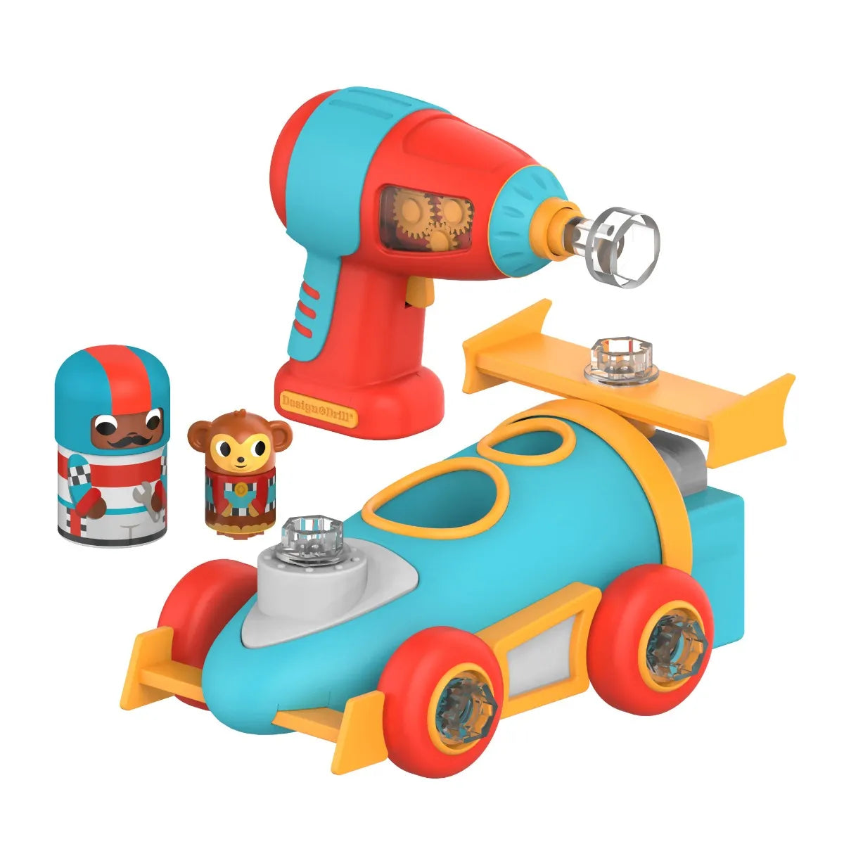 Design & Drill® Bolt Buddies® Race Car