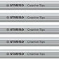 Multi-Tip Pen Set - STABILO Creative Tips - ARTY - Pack of 10 - Black and Light Grey