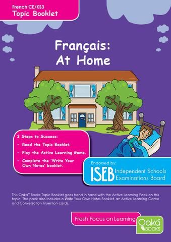 CE-KS3 French: At Home - Topic Pack