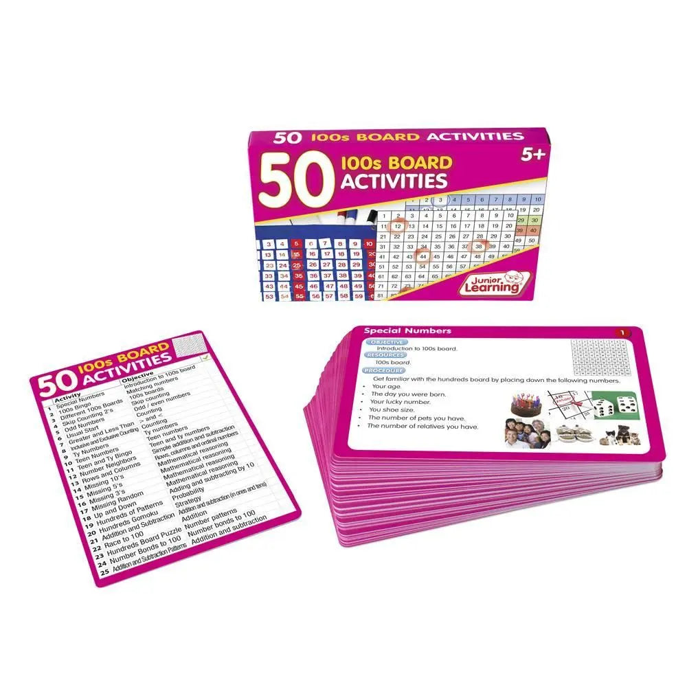 50 100s Board Activities | The Dyslexia Shop