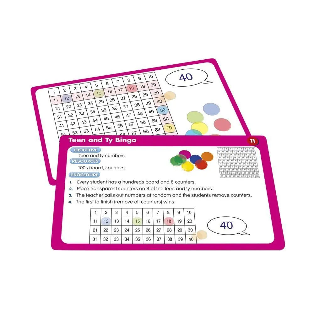 50 100s Board Activities | The Dyslexia Shop