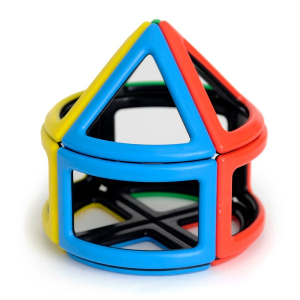 Magnetic Polydron Sphera Set - 36-Piece Curved 3D Shapes Kit