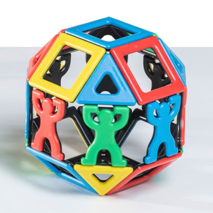 Magnetic Polydron Acrobats Set - Balancing and Building Kit