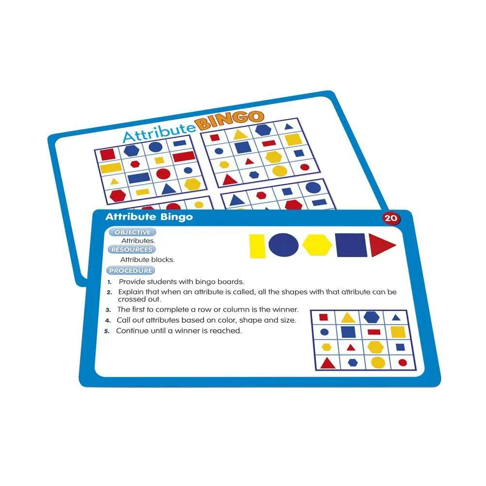 50 Attribute Block Activities | The Dyslexia Shop