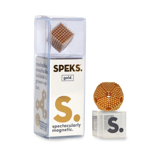 Speks. 512 Magnet Balls Original Gold