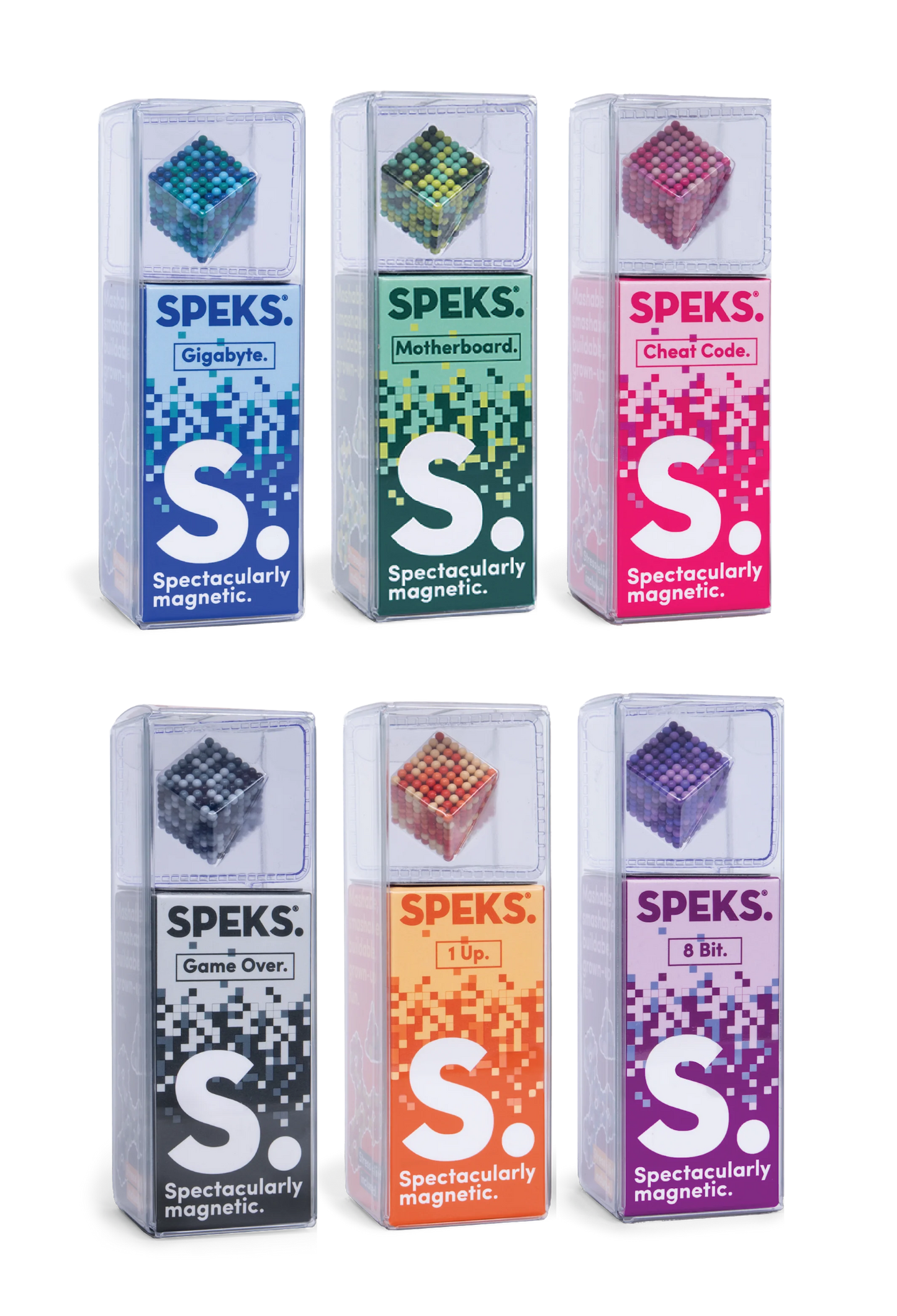 Speks. Pixel Edition 512 Magnet Balls