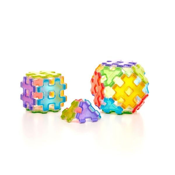 Hashmag Polydron Starter Set - 24-Piece Magnetic Construction Kit