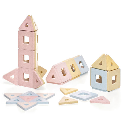 Polydron KinderMag Starter Set - Magnetic Construction Shapes
