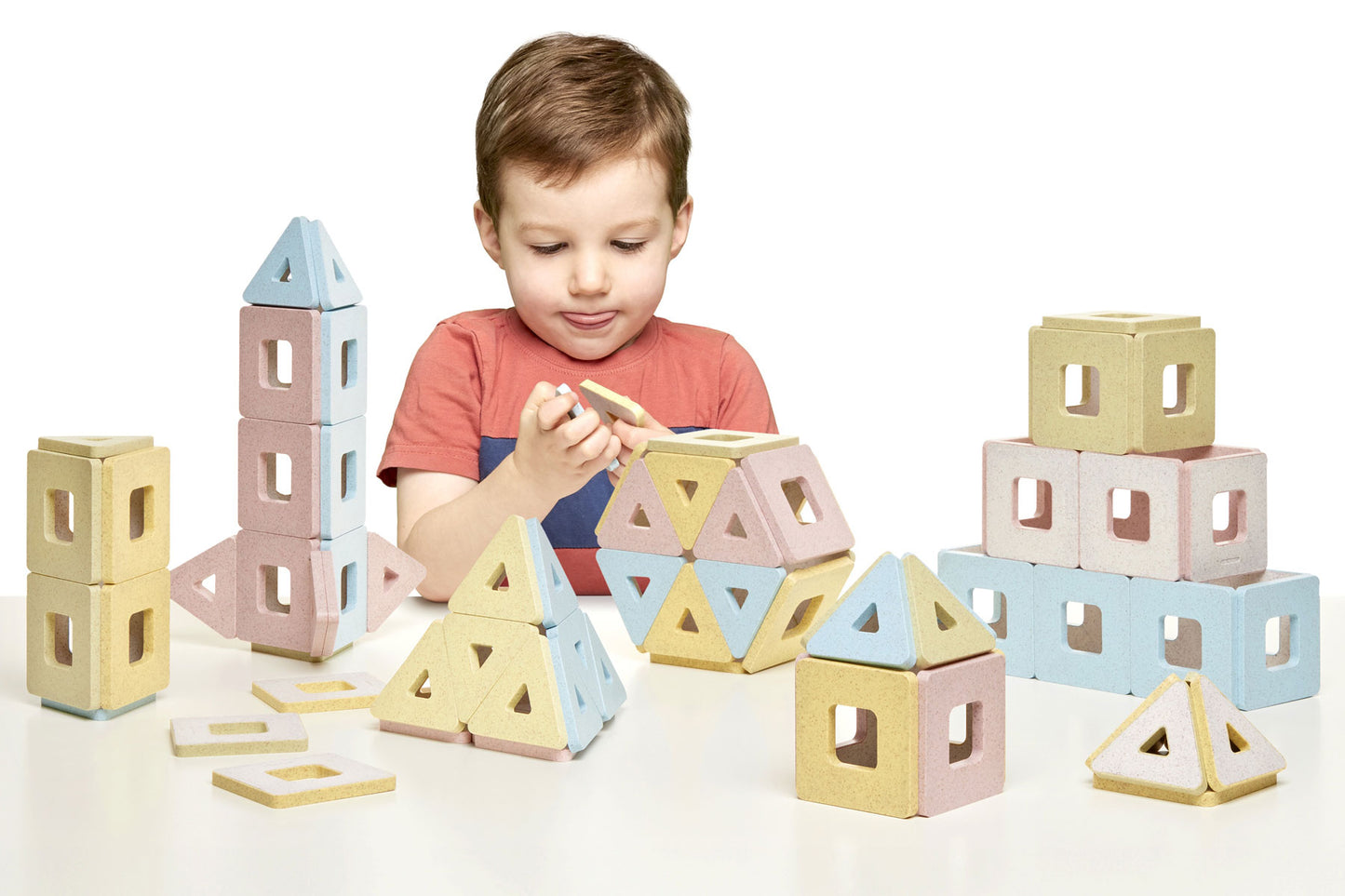 Polydron KinderMag Class Set - Magnetic Construction Shapes