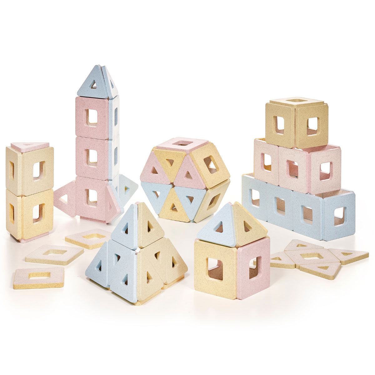 Polydron KinderMag Class Set - Magnetic Construction Shapes