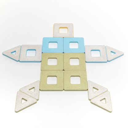 Polydron KinderMag Class Set - Magnetic Construction Shapes