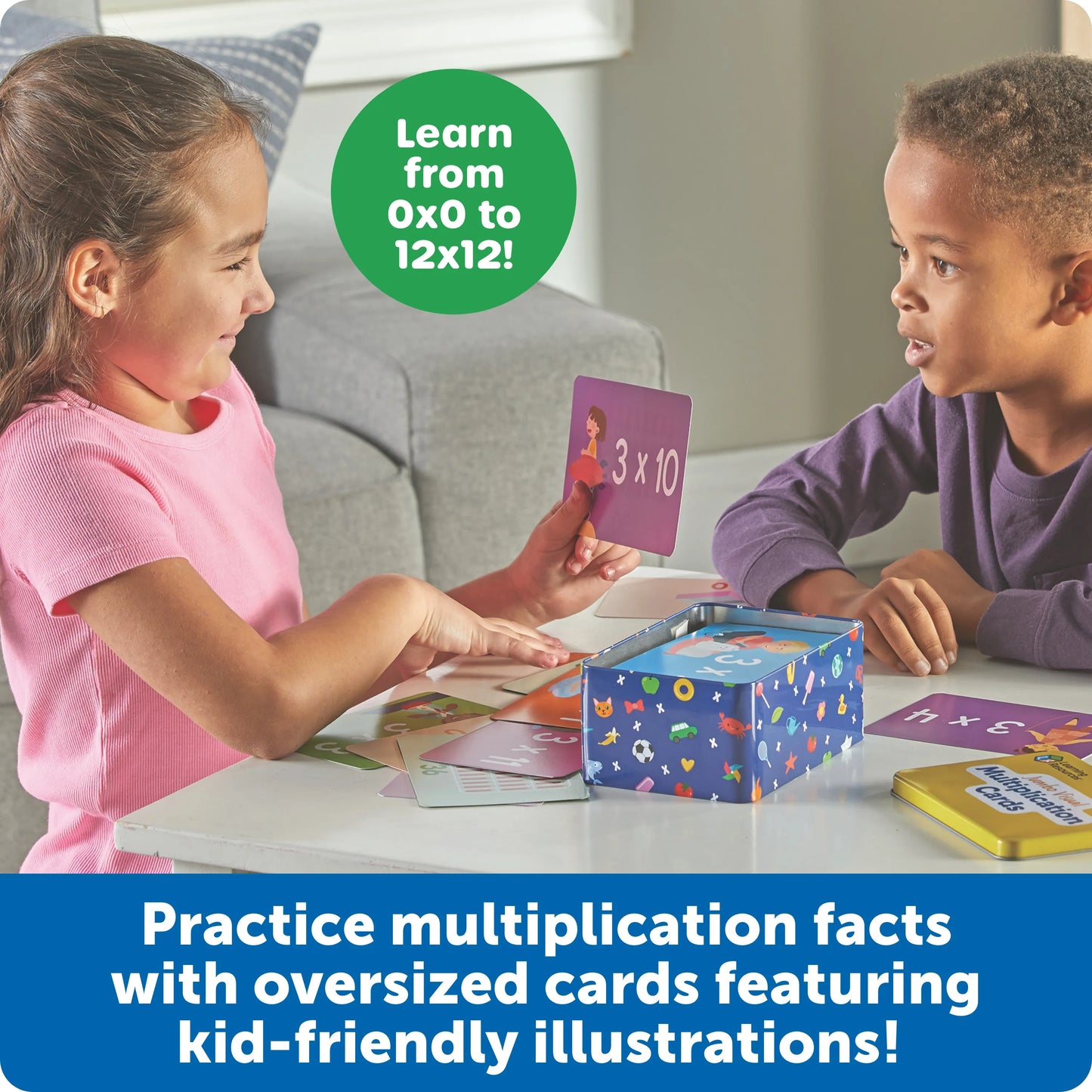 Jumbo Multiplication Cards