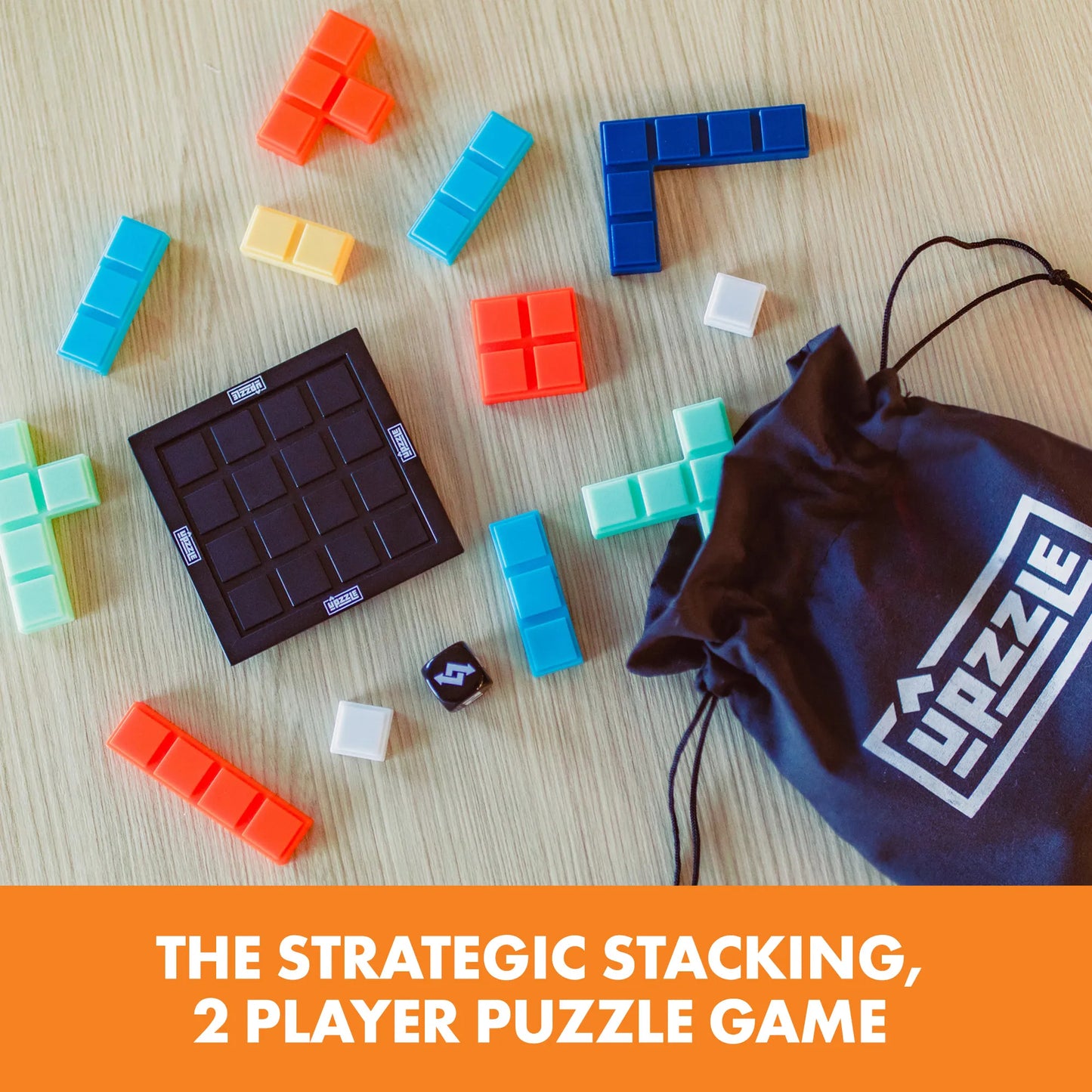 Upzzle™ The Strategic Stacking Puzzle Game | The Dyslexia Shop