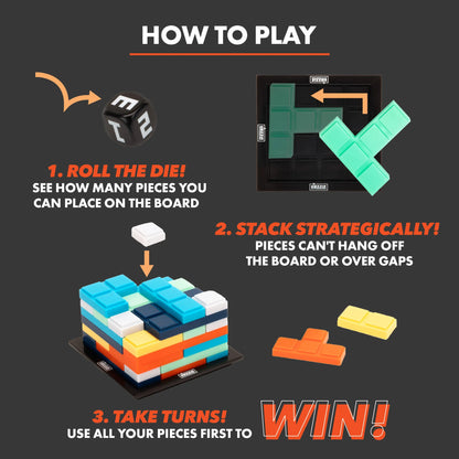 Upzzle™ The Strategic Stacking Puzzle Game