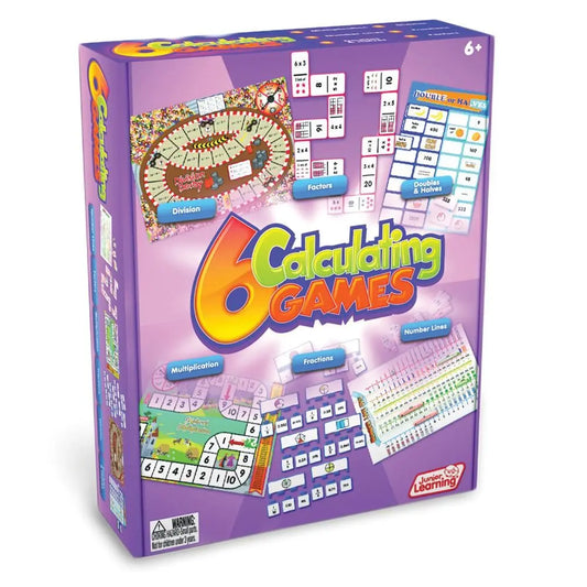 6 Calculating Games | The Dyslexia Shop
