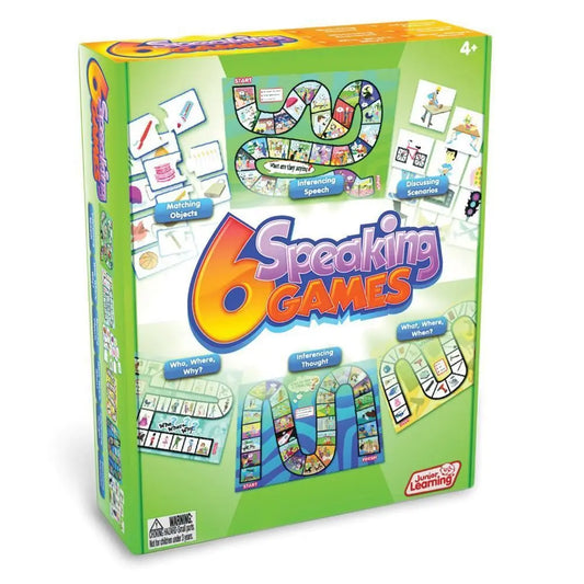 6 Speaking Games | The Dyslexia Shop