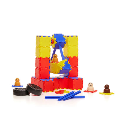 Junior Polydron Set - 124-Piece Early Years Construction Kit