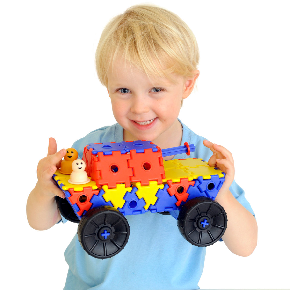 Junior Polydron Set - 124-Piece Early Years Construction Kit
