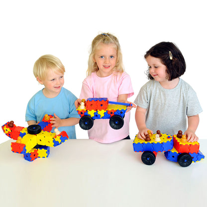 Junior Polydron Class Set - 372-Piece Early Years Construction Kit