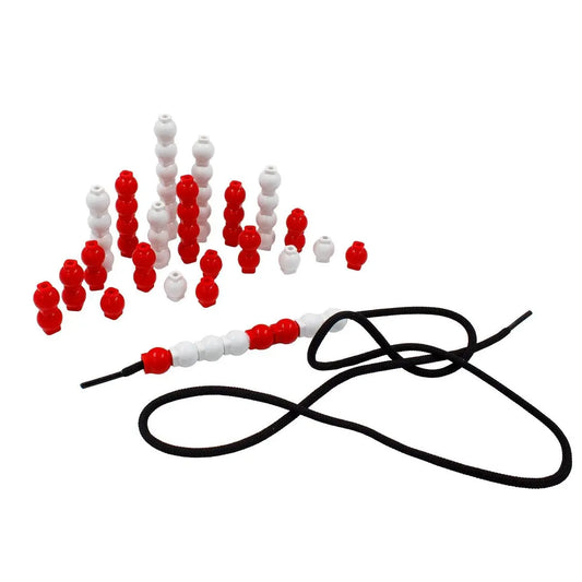 60 Bead Cubes and Laces | The Dyslexia Shop