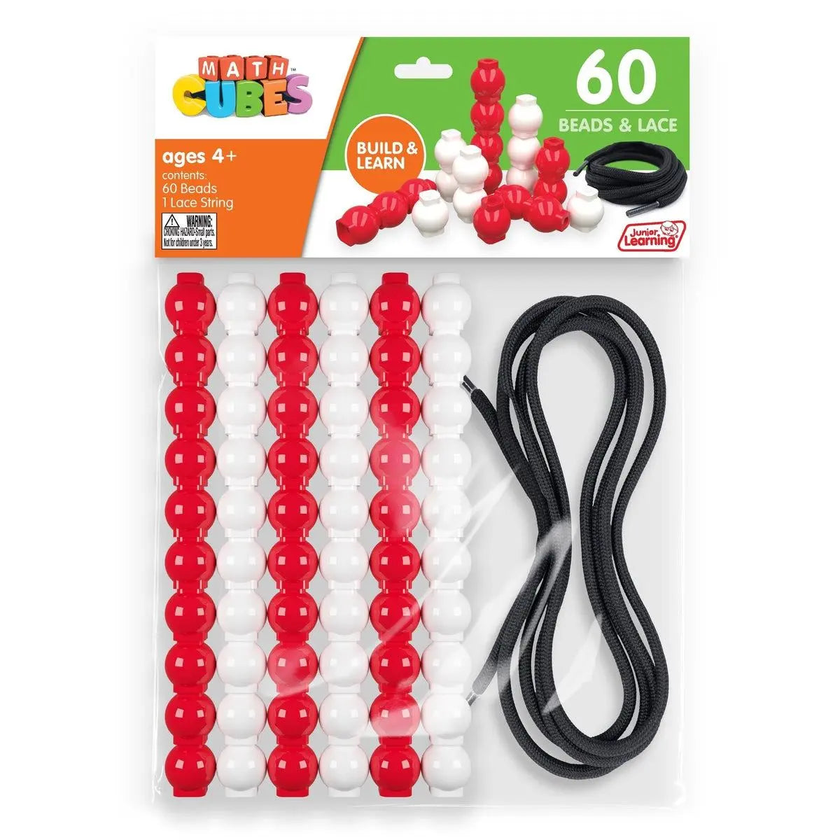 60 Bead Cubes and Laces | The Dyslexia Shop