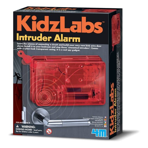 4M KidzLabs Intruder Alarm Kit - Build Your Own Alarm 8+