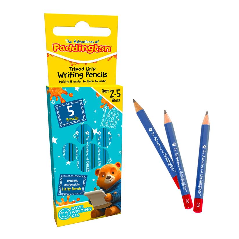 PADDINGTON™ Tripod Grip Writing Pencils: Ages 2-5