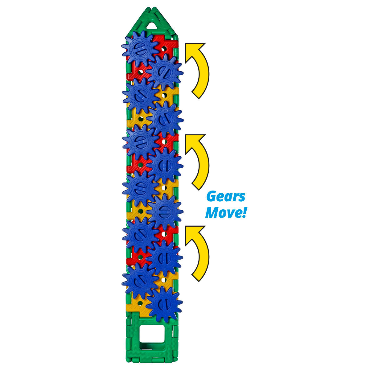 Giant Polydron Gears Recycled Plastic -- Hands-On STEM and Engineering